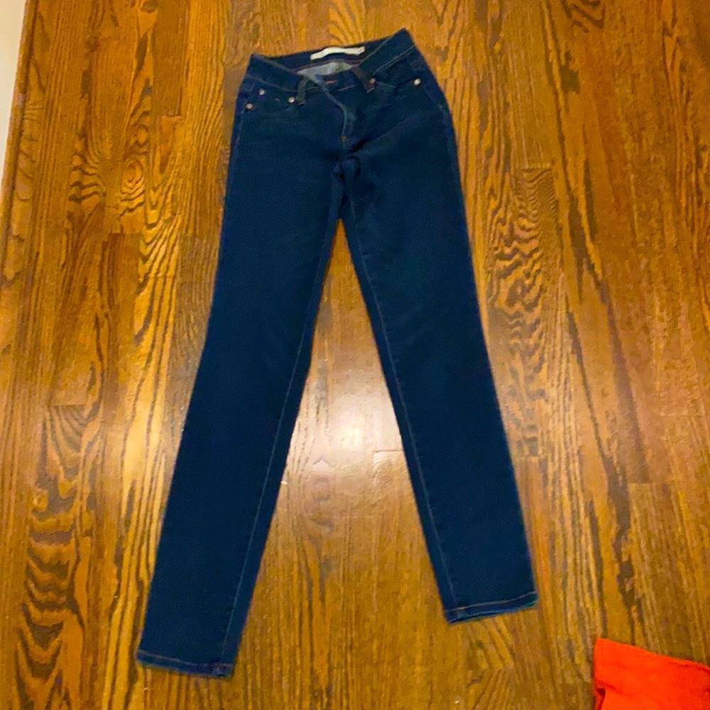 Tractr Girls Navy Jeggings